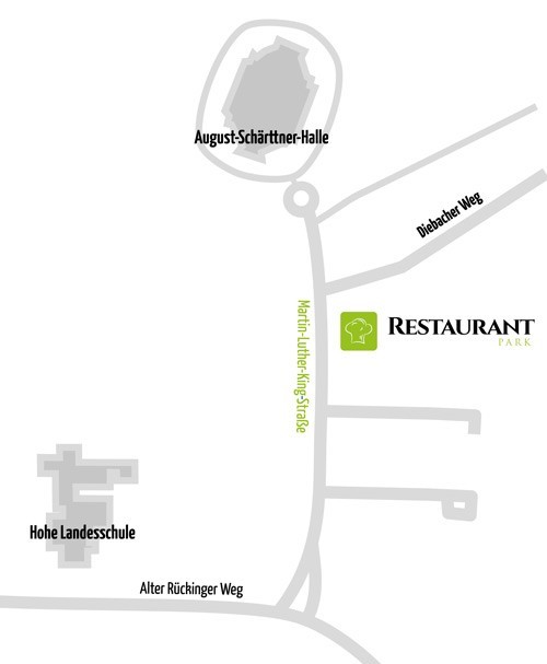 Anfahrt - Restaurant Park - Hanau